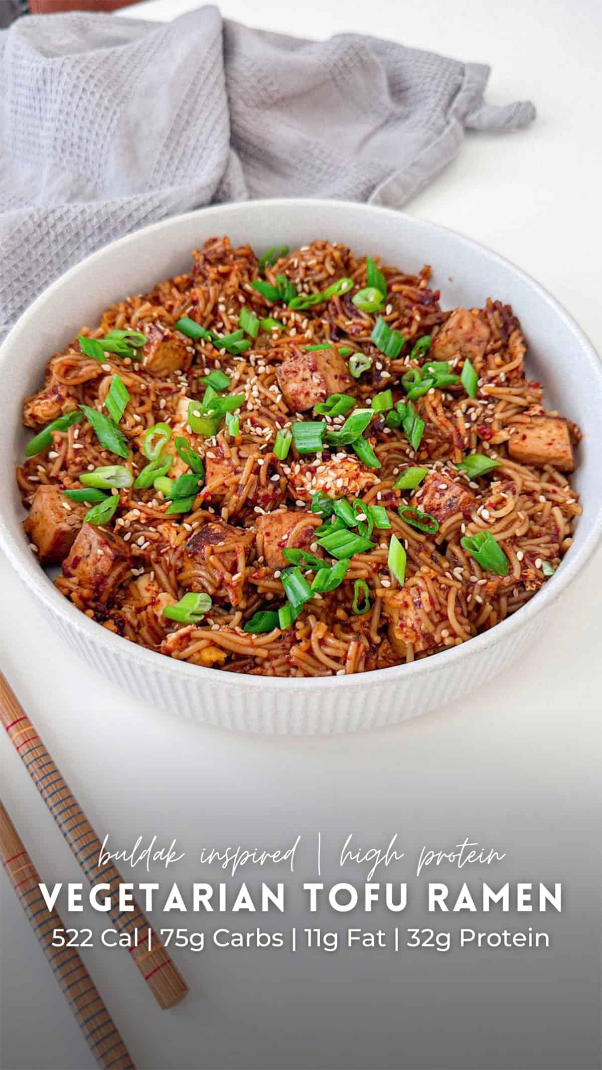 Spicy Tofu Ramen Pinterest