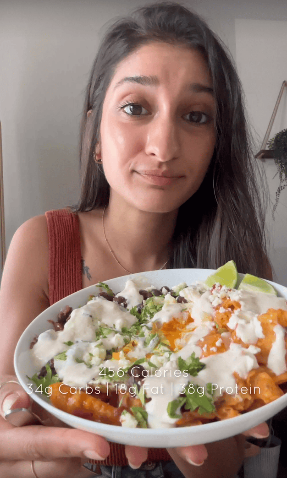 high protein low calorie chilaquiles bite