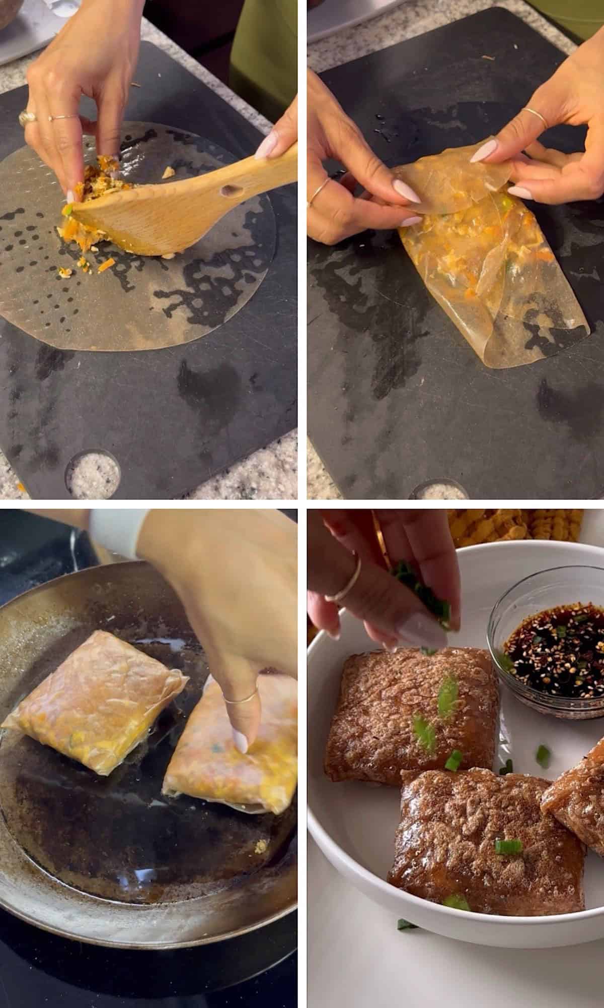 Tofu Crispy Rice Paper Dumplings 4 tofu crispy rice paper dumplings 02