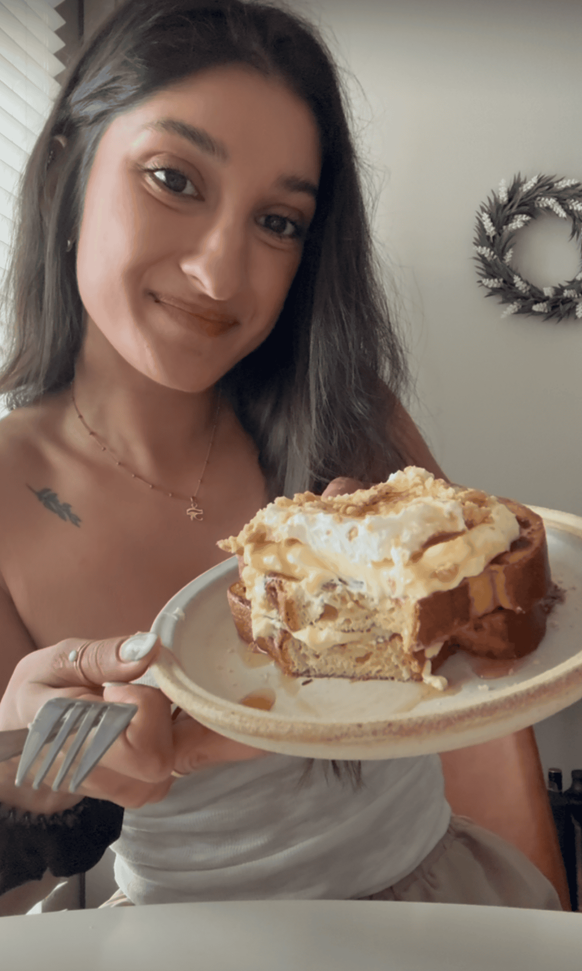 Banana Pudding Protein French Toast 2 banana pudding protein french toast bite 1