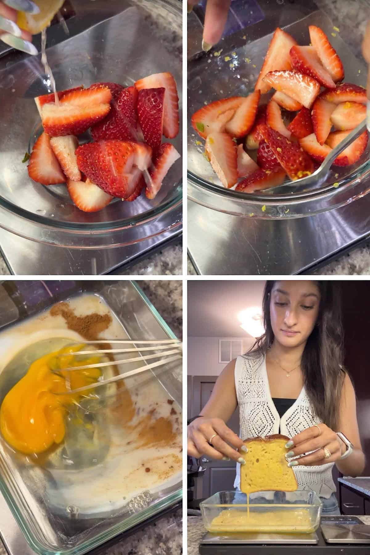 Strawberry Shortcake Protein French Toast 3 strawberry shortcake protein french toast 01