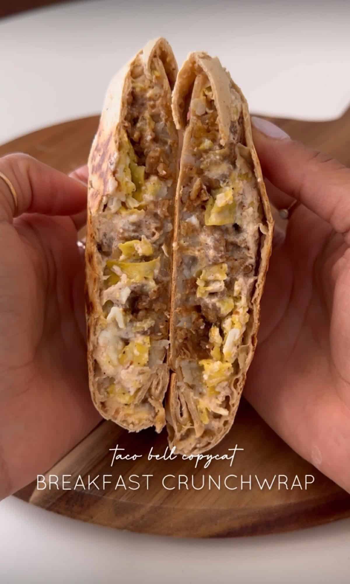 Taco Bell Breakfast Crunchwrap 6 taco bell breakfast crunchwrap final 1