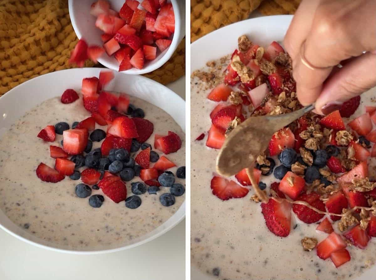 Mixed Berry Protein Oatmeal 4 mixed berry protein oatmeal 02