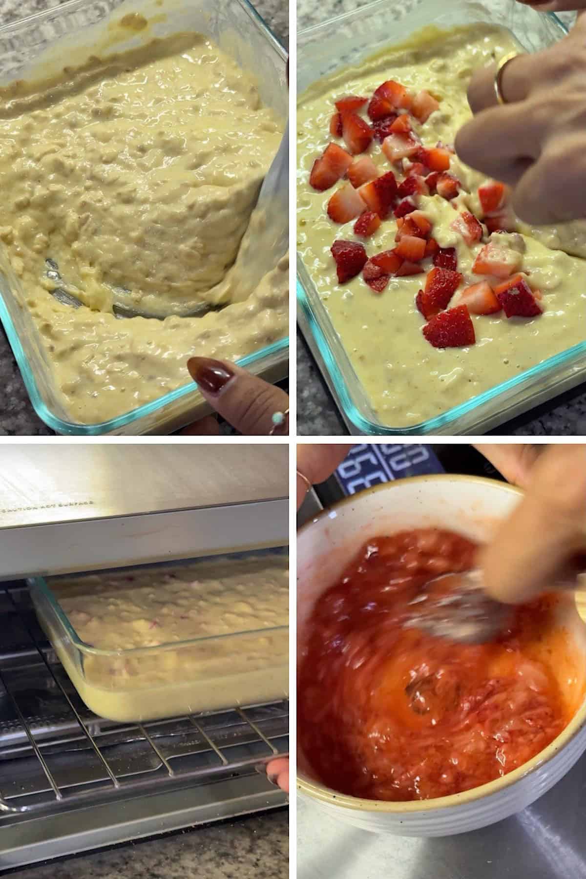 Strawberries and Cream Baked Oats 4 strawberries and cream baked oats 02