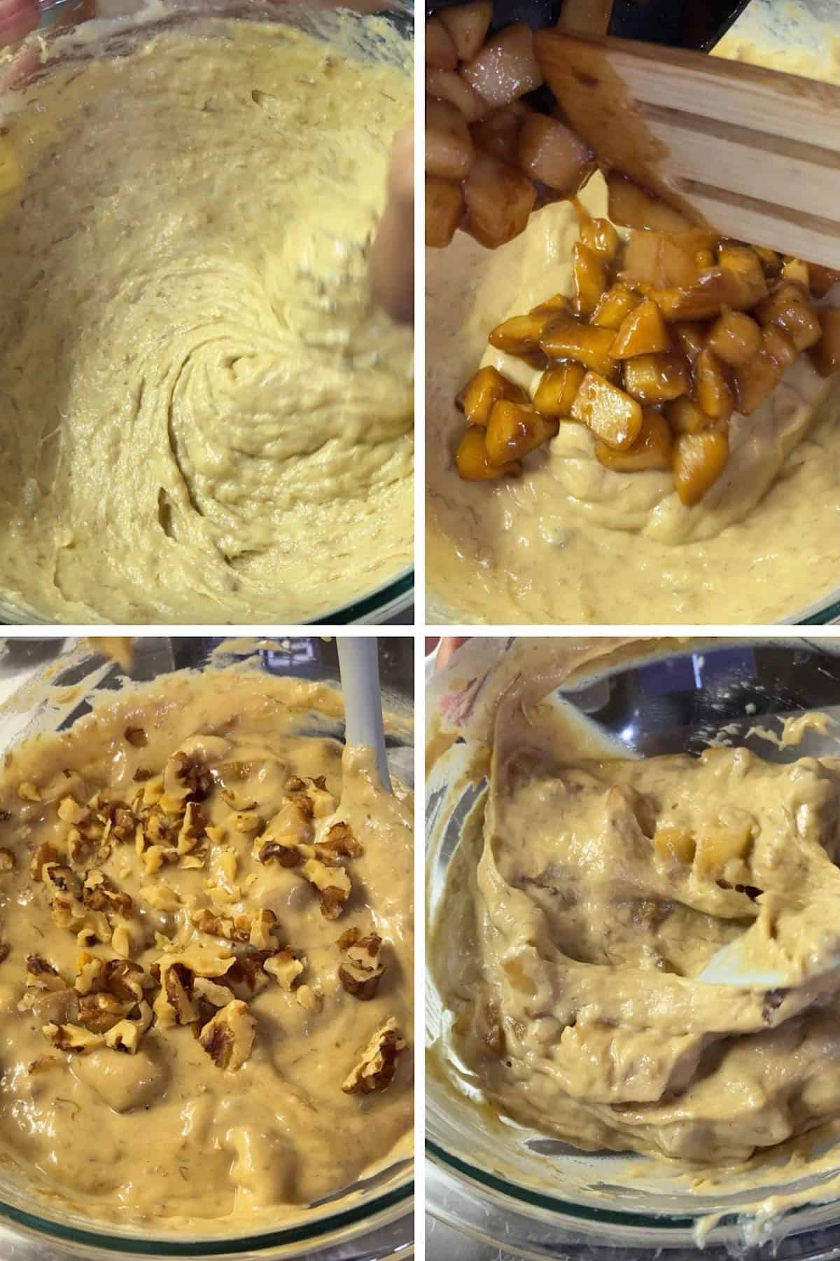 walnut ginger spiced pear muffin 03