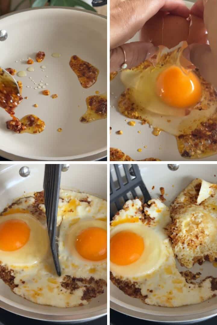 Chili Crisp Egg Breakfast Bagel 01