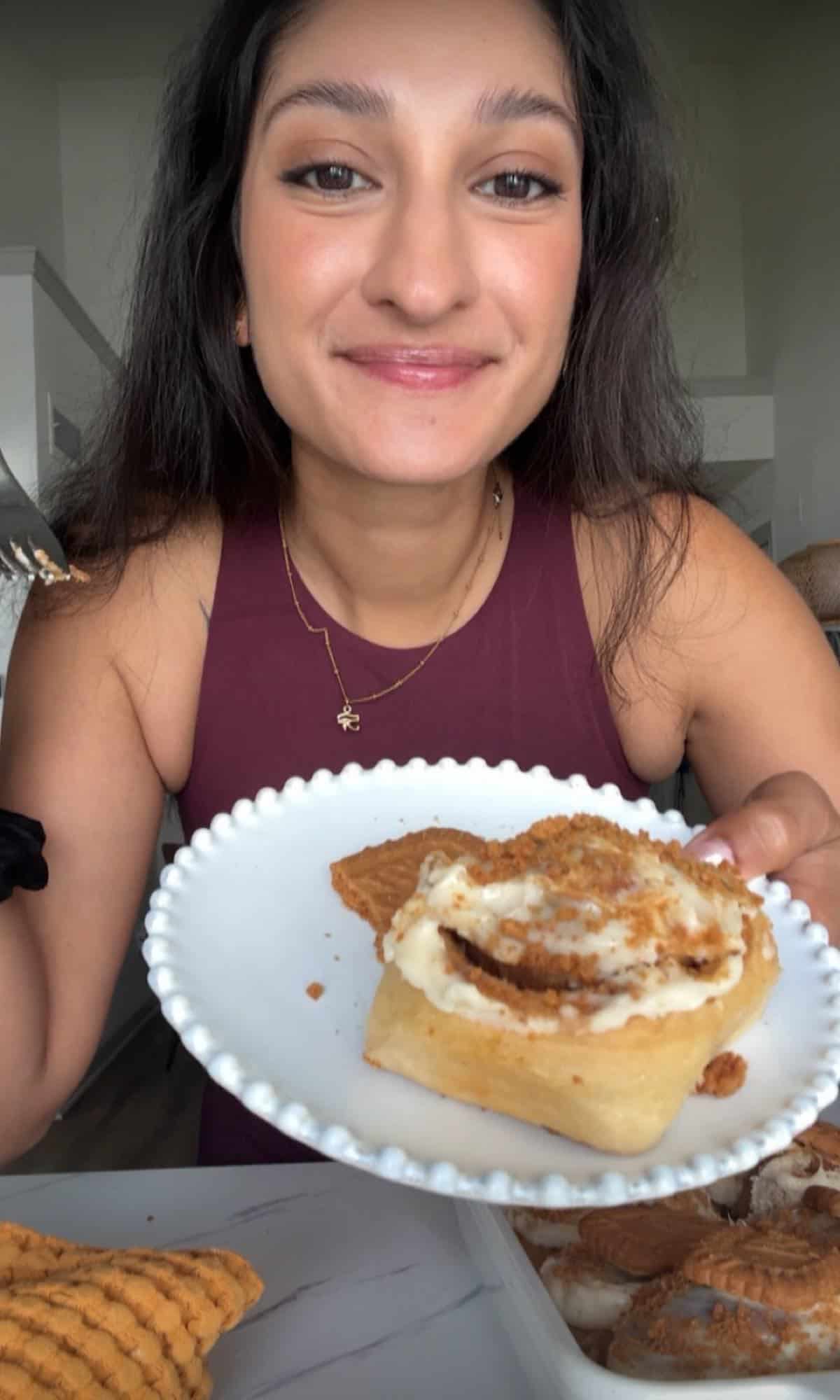 Biscoff Cinnamon Rolls Bite