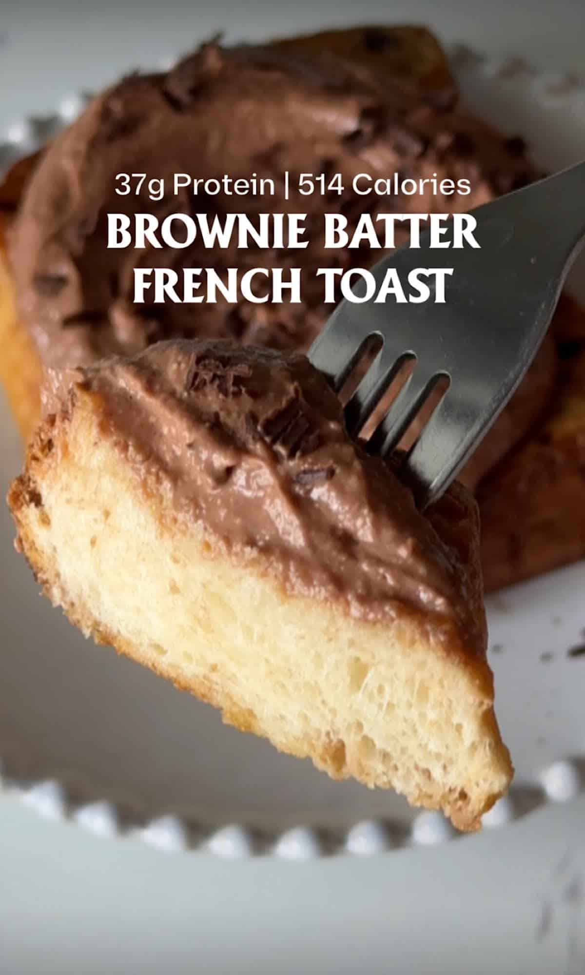 Brownie Batter French Toast Hero