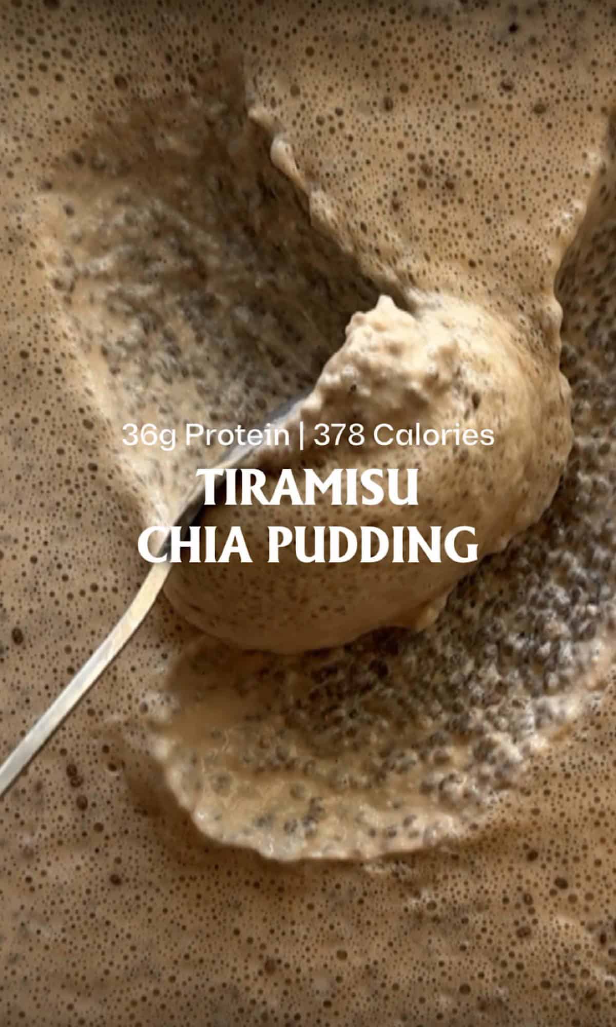 Tiramisu Chia Pudding Hero