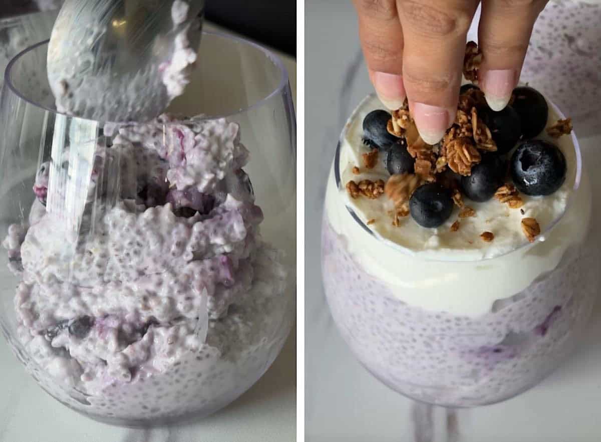 blueberry pie chia pudding 03