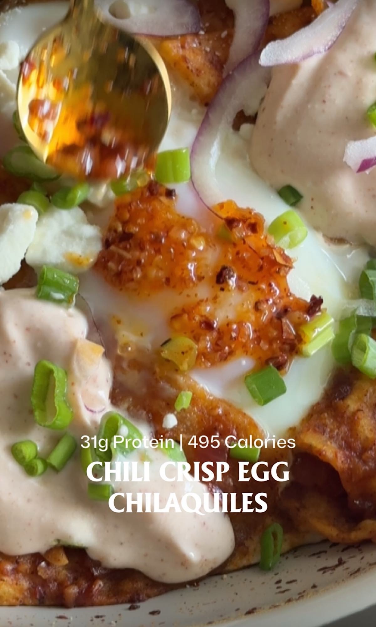 Chili Crisp Egg Chilaquiles 5 chili crisp egg chilaquiles hero