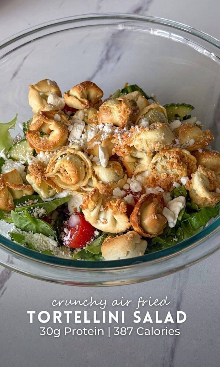 crunchy tortellini salad pinterest