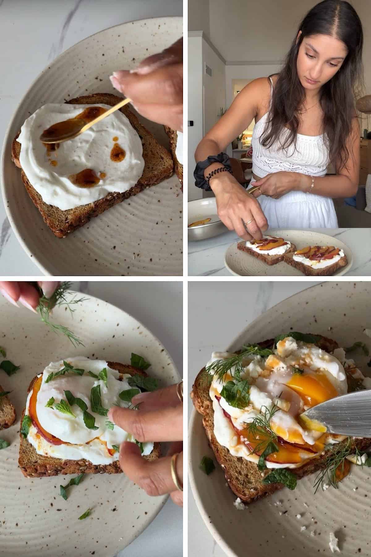 Hot Honey Peach Turkish Eggs Toast 5 hot honey peach turkish eggs toast 03
