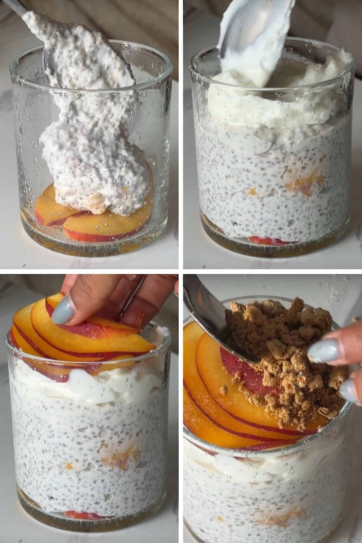 Peach Crumble Chia Pudding 6 peach crumble chia pudding 04