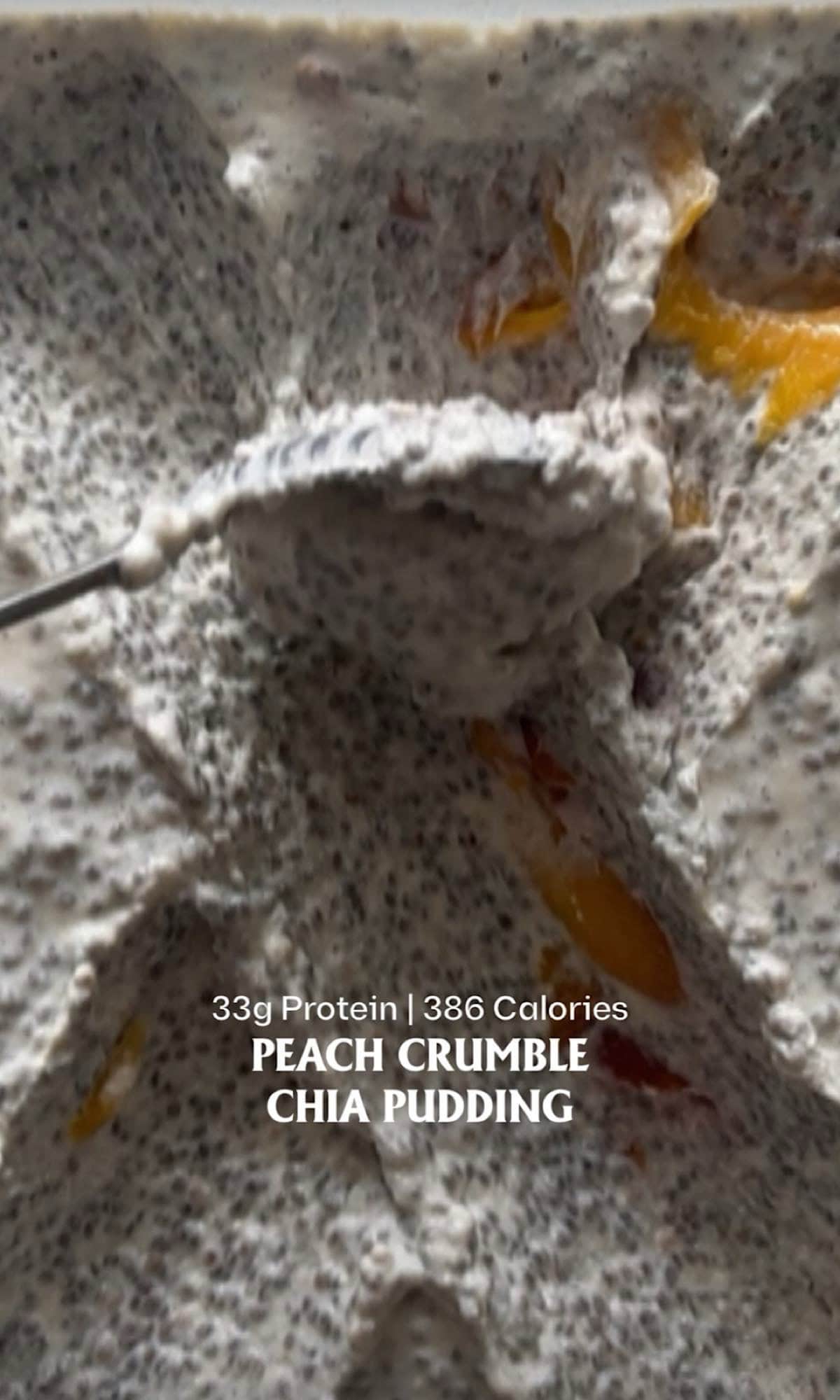 Peach Crumble Chia Pudding 7 peach crumble chia pudding hero