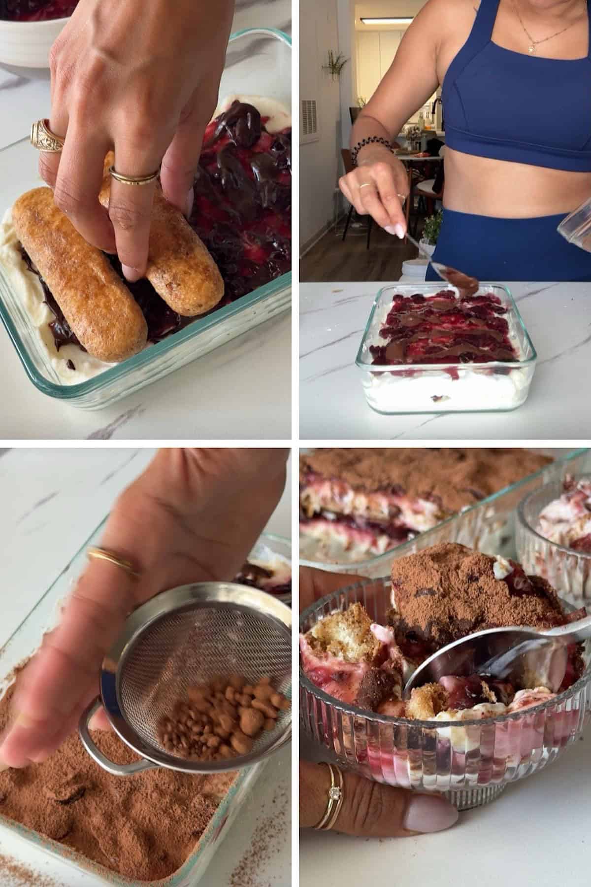 Black Forest Greek Yogurt Tiramisu 6 black forest greek yogurt tiramisu 04