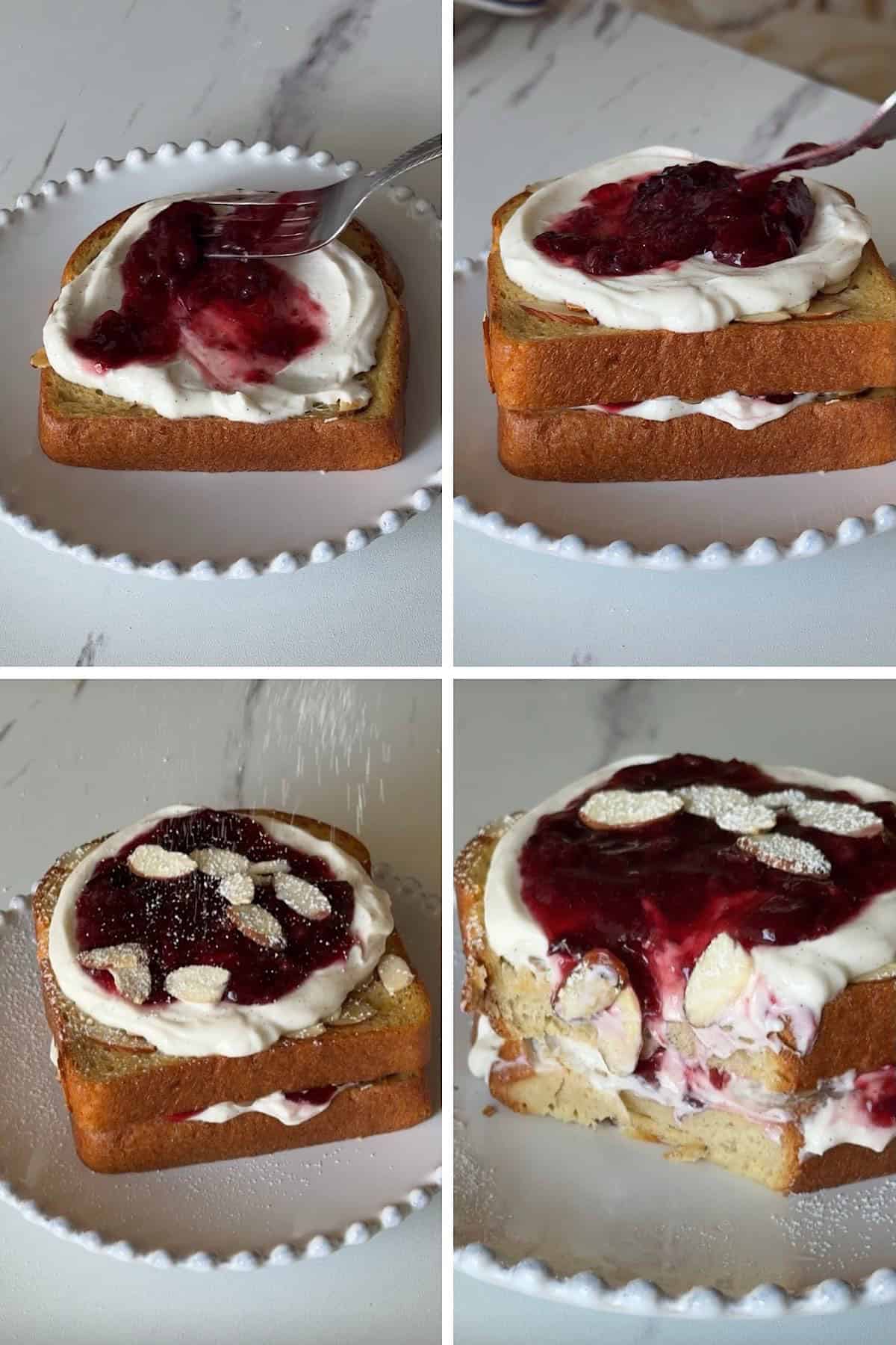 Cherry Almond Protein French Toast 5 cherry almond protein french toast 03