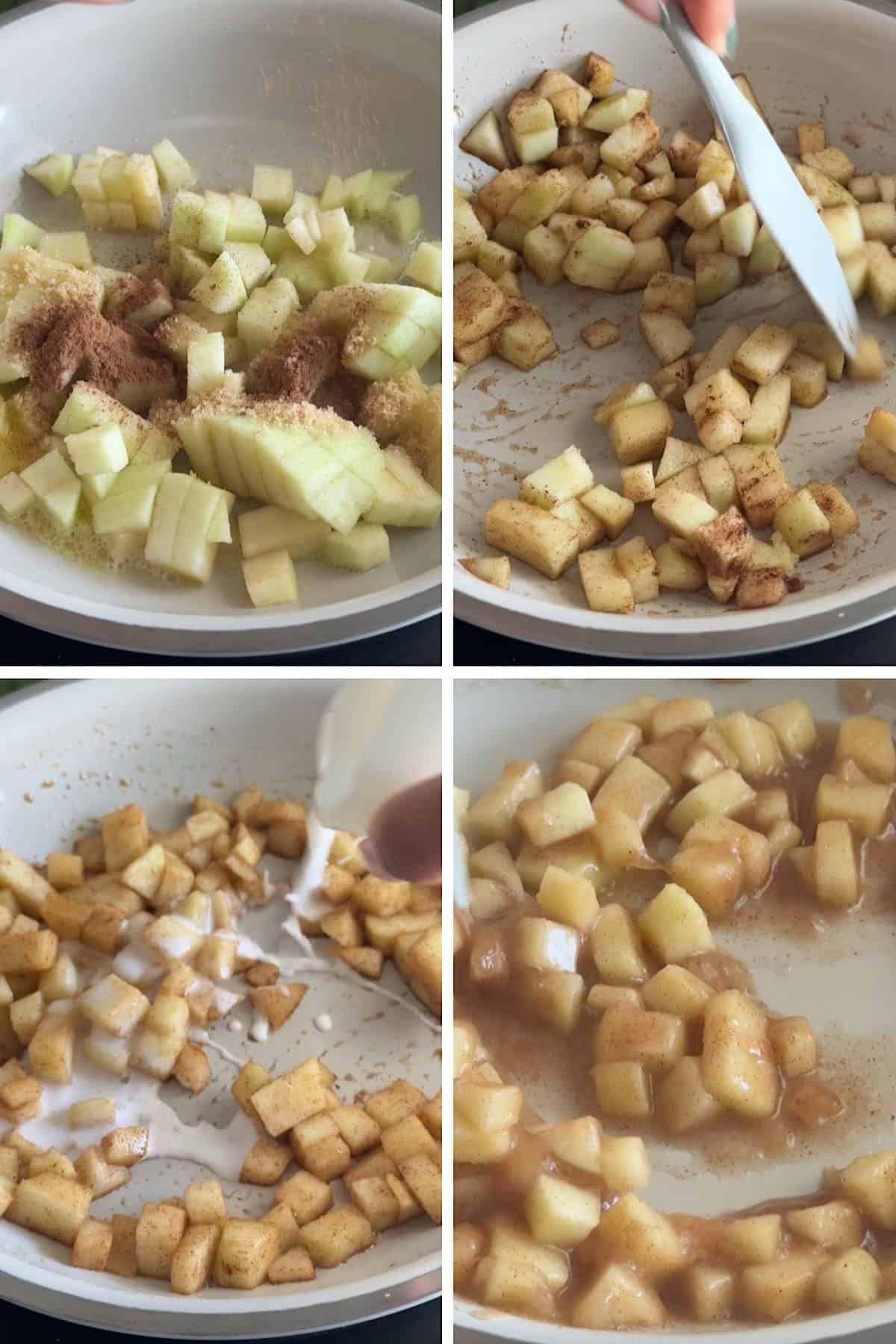 Caramel Apple Cheesecake Buns 6 caramel apple cheesecake buns 04