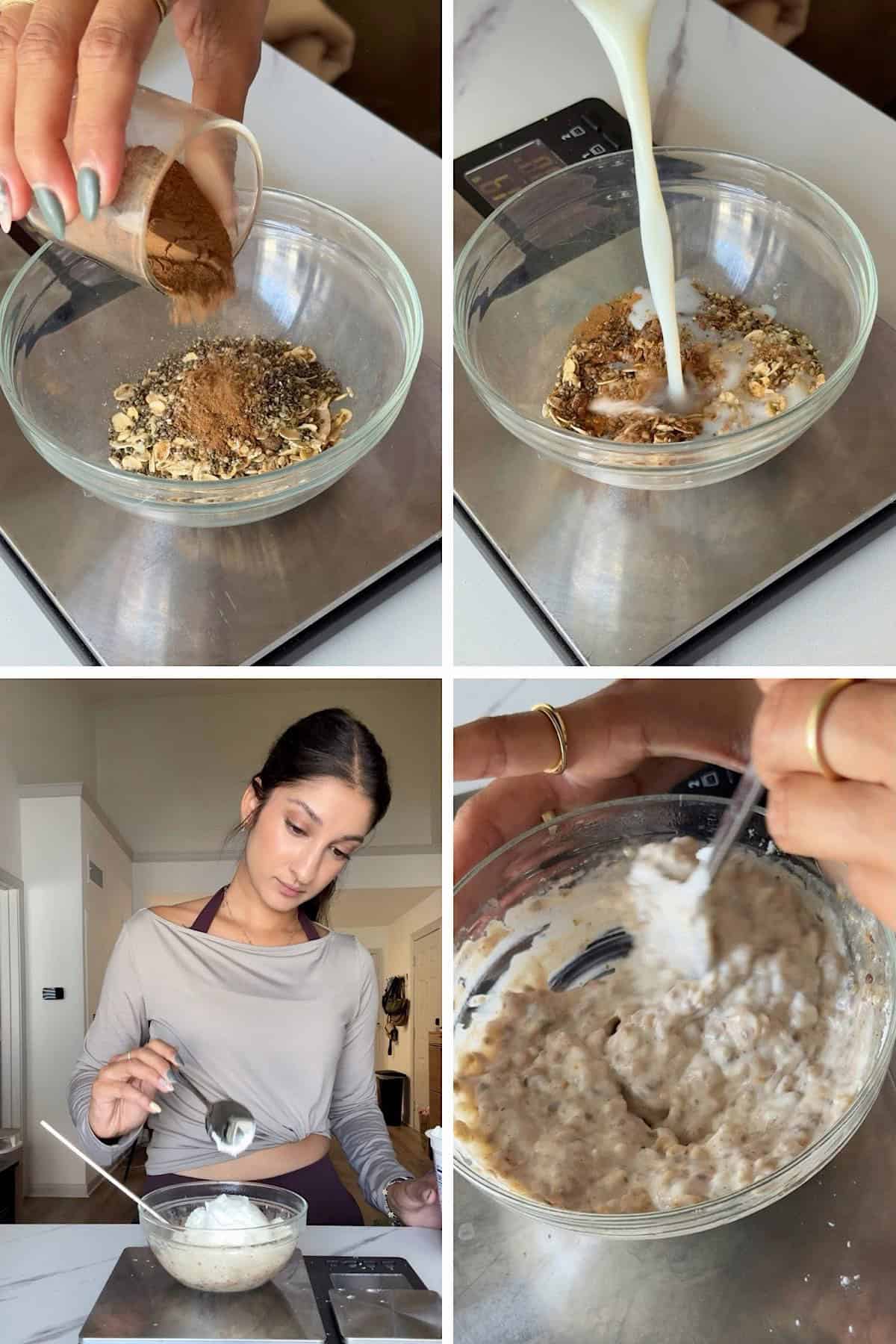High Protein Caramel Apple Oatmeal 3 caramel apple oatmeal 01